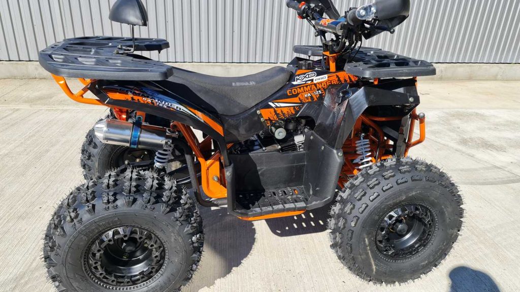 Atv ieftin de vanzare COMMANDER MEGA PRO Germany 149cc cel mai Mare Model 2025