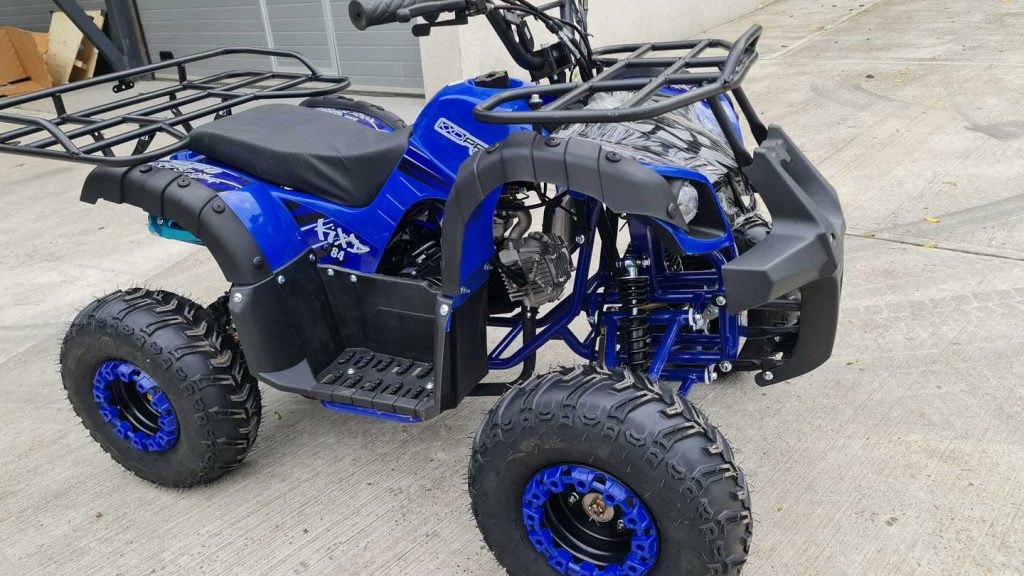 Atv ieftin de vanzare HUMMER PRO Germany – LED 7 Inch – 125cc 2025 albastru